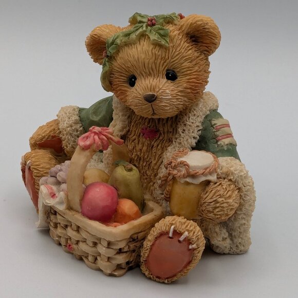 Cherished Teddies Garland "I Am The Ghost of Christmas Present" (614807) 1994 - Picture 1 of 7